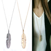 Feather Pendant Necklace