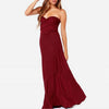 Maxi Club Red Dress