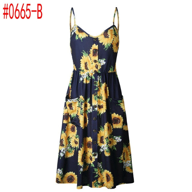 Vintage Floral Dress