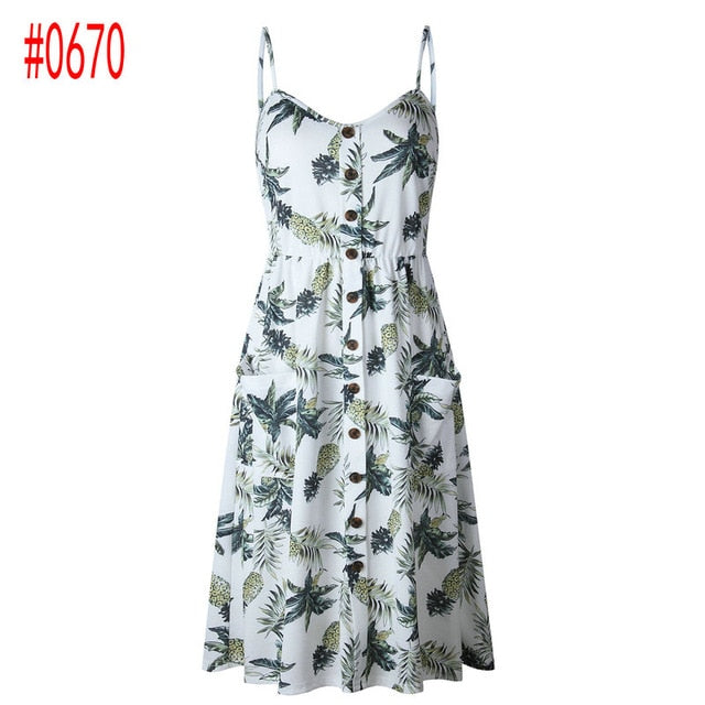 Vintage Floral Dress