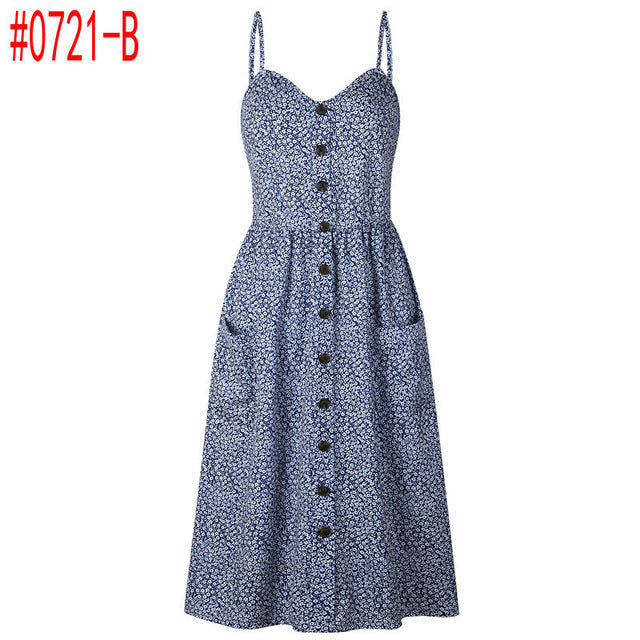 Vintage Floral Dress