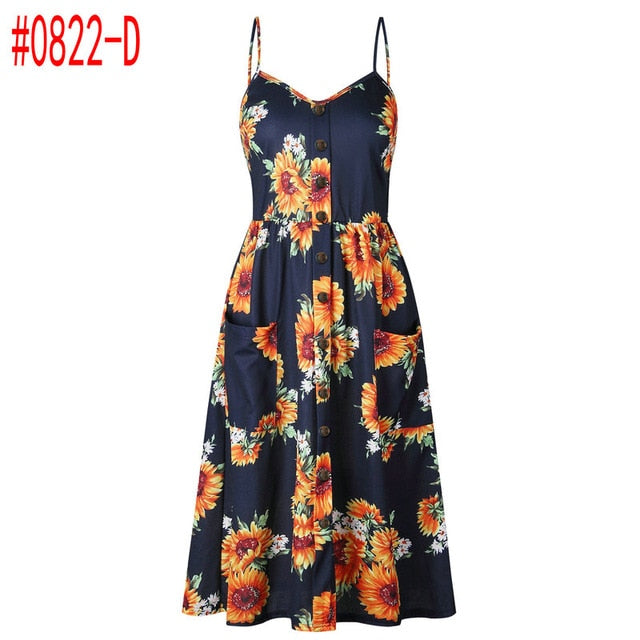 Vintage Floral Dress