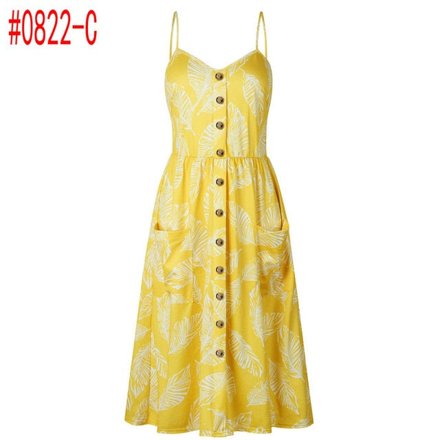 Vintage Floral Dress