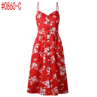 Vintage Floral Dress