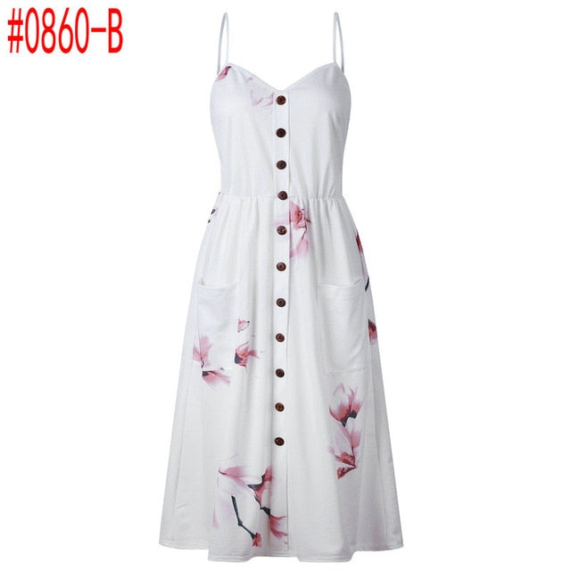 Vintage Floral Dress
