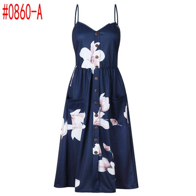 Vintage Floral Dress