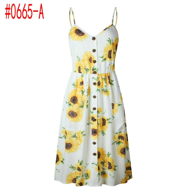Vintage Floral Dress