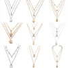 Multi-layer Crystal Necklaces